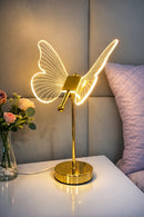 🦋 Luminária Borboleta LED | 3 Cores e Brilho Ajustável