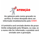 Luminária Gatinha LED 3D de Mesa /7 cores / Decoração - Gato na meia lua, animais, pets