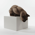🐱 Estátua Decorativa Gato Curioso – Elegância e Charme para Seu Ambiente