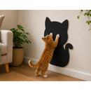 Arranhador Adesivo Design Gato em Carpete Premium - Protetor Móveis Parede e Escalada