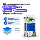 Tapete Gelado Refrescante para Pets Anti Calor Não Tóxico Antialérgico Imediato Ringo Napi