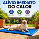 Tapete Gelado Refrescante para Pets Anti Calor Não Tóxico Antialérgico Imediato Ringo Napi
