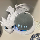 Suporte para Alexa Suporte Criativo Estátua Dragon base Dragão Amazon Echo Dot 4ª e 5ª geração Acessório Decoração