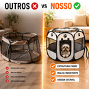 Cercadinho Para Cachorro e Gato Tenda Pet Dobrável Portátil P M G