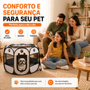 Cercadinho Para Cachorro e Gato Tenda Pet Dobrável Portátil P M G