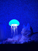 🪼 Luminária Água-Viva Interativa LED | Magia do Fundo do Mar 🌊