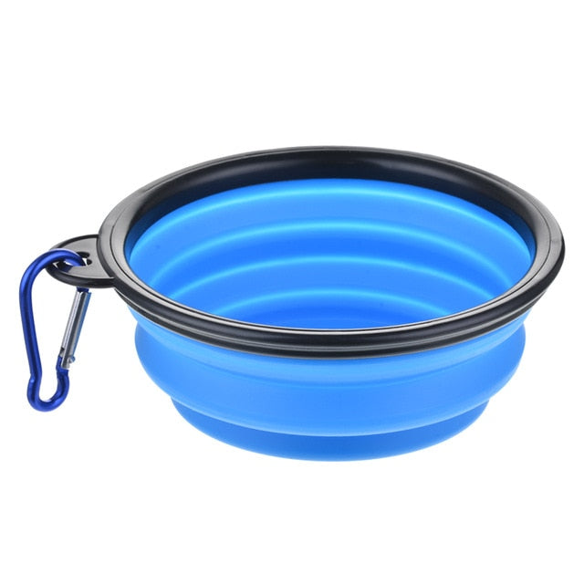 Pote Para Ração e Água Dobrável