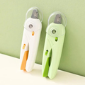 Cortador De Unhas Para Cães e Gatos Alicate e Lixa Com Luz de Led Tesoura Completa
