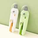 Cortador De Unhas Para Cães e Gatos Alicate e Lixa Com Luz de Led Tesoura Completa